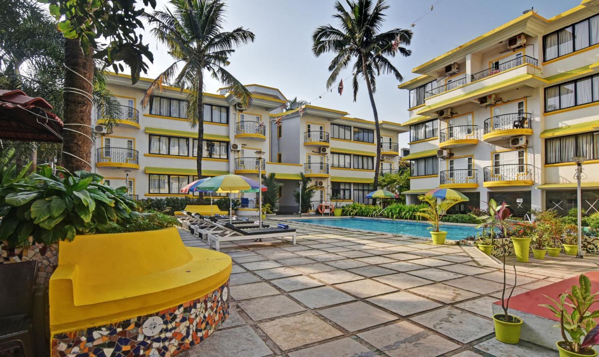 Santa Monica Resort - Calangute Eksteriør billede